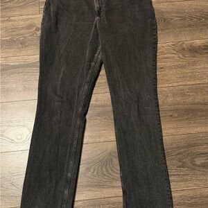 Abercrombie & Fitch Women's 90s Slim Straight Leg Jeans Curve Love